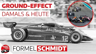 Ground-Effect-Autos im Wandel der Formel-1-Geschichte | Formel Schmidt 2024