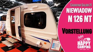 Caravan Salon 2021 - Vorstellung Niewiadow N 126 NT Wohnwagen | Happy Camping