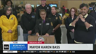 Mayor Bass: 'This has the potential to be a historic storm'