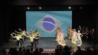 Abertura oficial do festival vitosha na Bulgária! É o nosso siriri cuiabano mostrando a sua força