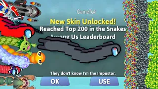 Snake Io Top 01 New Event Boss Unlocked! Epic SnakeIo Gameplay Snake Game?