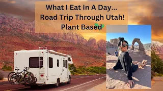 What I Eat In A Day...Road Trip Edition // Plant Based// Down 70lbs
