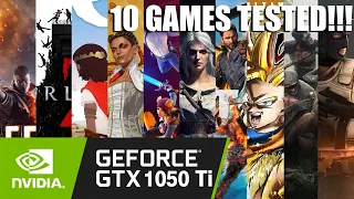 10 Games Tested On GTX 1050 TI