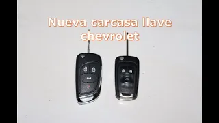 Cambio Carcasa llave tipo navaja Chevrolet, Nuevo modelo