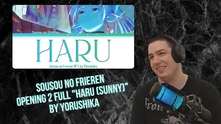 French Guy First Time Reacting To Sousou no Frieren - Opening 2 FULL "Haru (Sunny)" by Yorushika