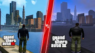 GTA 3 Definitive Edition vs Original - Direct Comparison! Attention to Detail & Graphics! ULTRA 4K