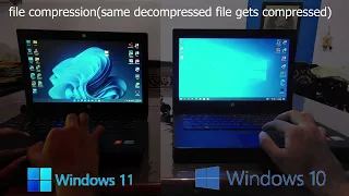 Windows 11 vs Windows 10 speed test on older laptop(unsupported hardware)