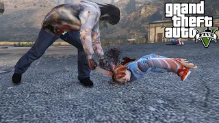 Jeff the Killer VS Chucky - Death Battle (GTA 5)