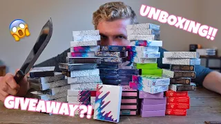 UNBOXING a MASSIVE PLAYING CARD CARE PACKAGE + GIVEAWAY?!