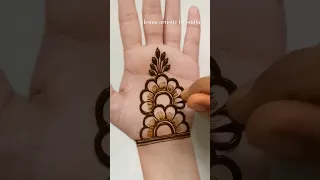 Eid special Simple mehndi design for hand-Easy mehndi design #shorts #mehndi