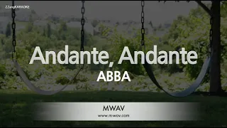 ABBA-Andante, Andante (MR/Inst.) (Karaoke Version)