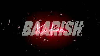🥀 Kabhi Jo Badal Barse 🥀 Black Screen Status video 🌹WhatsApp Status Lyrics Video ||