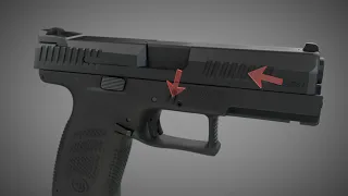 CZ P-10 C - 3D Field Strip (rozebrání zbraně)