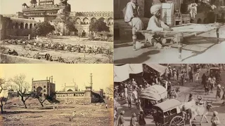 दिल्ली, भारत 🇮🇳 1863 में | दुर्लभ और अदृश्य फोटोज़ | पुराने फुटेज़ | ऐतिहासिक फुटेज़ | दिल्ली का इति