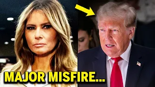 Melania's CRUCIAL MISTAKE Could DOOM Trump...