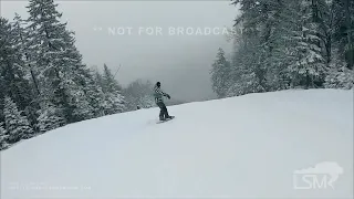 12-19-23 Snowshoe, WV - Mountain After Inches of Snow, Ski Scenes