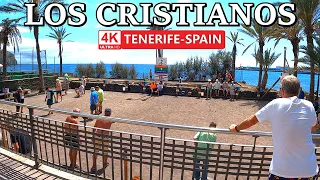 TENERIFE - LOS CRISTIANOS | Watch what's happening Here Now 👓 4K Walk ● April 2024