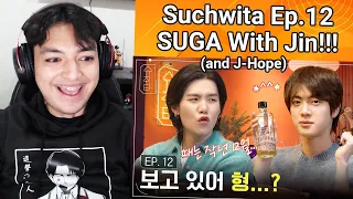 SUCHWITA Ep 12 - SUGA with JIN Reaction