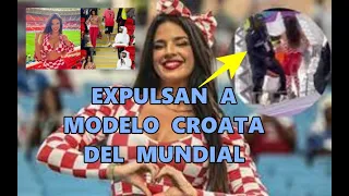 IVANA KNOLL EXPULSADA en el BRASIL vs CROACIA del MUNDIAL