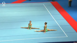 Mariana Antunes & Ines Ataide (POR) - 2023 ACRO EACG silver medallists, 12 - 18