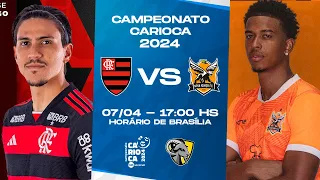 FLAMENGO X NOVA IGUAÇU | CAMPEONATO CARIOCA | FINAL | AO VIVO E COM IMAGENS