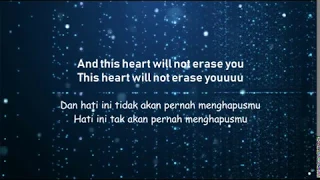 CATRIEN - ERASE YOU Lyric dan Terjemahan