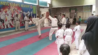 Tiles Breaking at Aqeel's Kyokushin Ryu Karate Academy Pakistan (HQ)