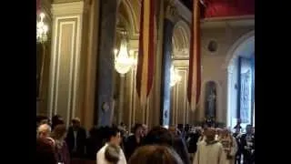 Arrivo delle Reliquie dei Santi Martiri Alfio Filadelfo e Cirino in Chiesa Madre di S. Alfio (CT).