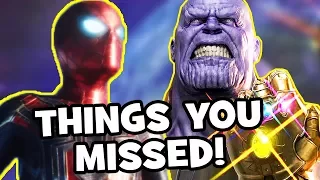 AVENGERS INFINITY WAR Trailer Easter Eggs, Infinity Stones & Things You Missed