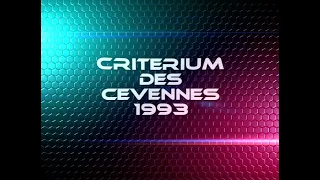 Rallye Critérium des Cévennes 1993 @Rallye Rétro