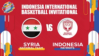 SYR VS PAT - INDONESIA INTERNATIONAL BASKETBALL INVITATIONAL