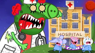 Peppa Pig Zombies At Hospital !?? Peppa Sad Story - Peppa Pig Funny Animation