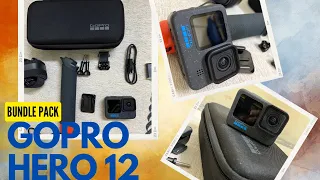 gopro hero 12 bundle unboxing 🥰📹 | bundle pack in | first unboxing in Marathi on you tube