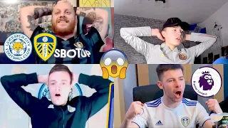 GOAL REACTIONS!😱 Bamford Blockbuster💥⚽️ | Leicester City 1-3 Leeds United | Premier League 2020/21