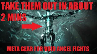 [WARFRAME] **SPOILERS** HOW TO SOLO FARM VOID ANGELS FAST! Best Amps/Gear l Angels Of The Zariman