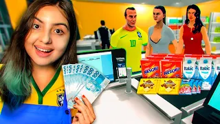 Expandi o Mercalvo brasileiro e agora ele ta MUITO FAMOSO! - Supermarket Simulator