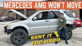 TOTAL CARNAGE: Offroad Mercedes ML55 Transfer Case FAILURE