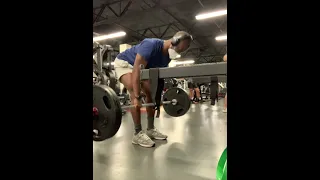 RDL: 225lbs, 8 reps (4X8) @ 175 lbs BW (accessory) 01/10/2022 felt 5/5