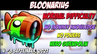 Normal Bloonarius Guide - Winter Park - No Monkey Knowledge - No Powers (Full Game Play)