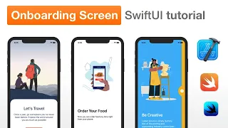 SwiftUI Tutorial: Add Onboarding Screen to your iOS app | Walkthrough UI for iOS apps in 4 steps