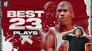 "The Unmatched Legacy: Michael Jordan's 23 Greatest Plays | My Reaction"