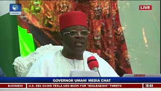 Ebonyi State Governor Umahi Holds Media Chat Pt.5 |Live Event|