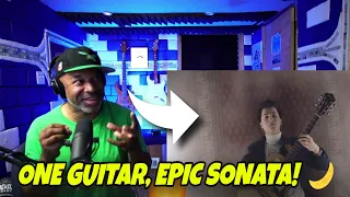 🎸 Producer's MIND-BLOWN Reaction to Marcin's Moonlight Sonata on ONE Guitar!  | Pure Genius Alert! 🔥