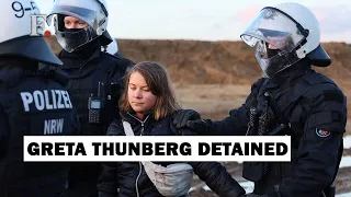 Climate Activist Greta Thunberg Detained by German Police | Germany Protests | Climate Change