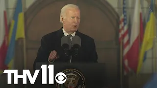 President Biden reaffirms US support for Ukraine