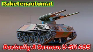 Raketenautomat - New Rocket Launching Tank Destroyer For Germany In Next Update [War Thunder]
