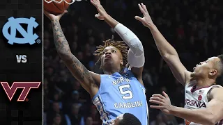 North Carolina vs. Virginia Tech Men's Basketball Highlights (2019-20)