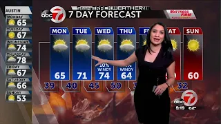 StormTrack Weather: Warming trend continues through Wednesday