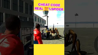 Spider Cheat Code in Indian Bike Driving 3D game😱🔥#indianbikesdriving3d #shorts