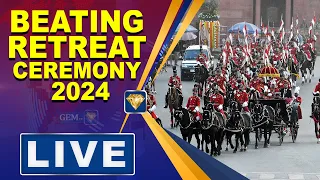 Beating Retreat Ceremony 2024 LIVE | PM Narendra Modi | Vijay Chowk, New Delhi | Gem Tv